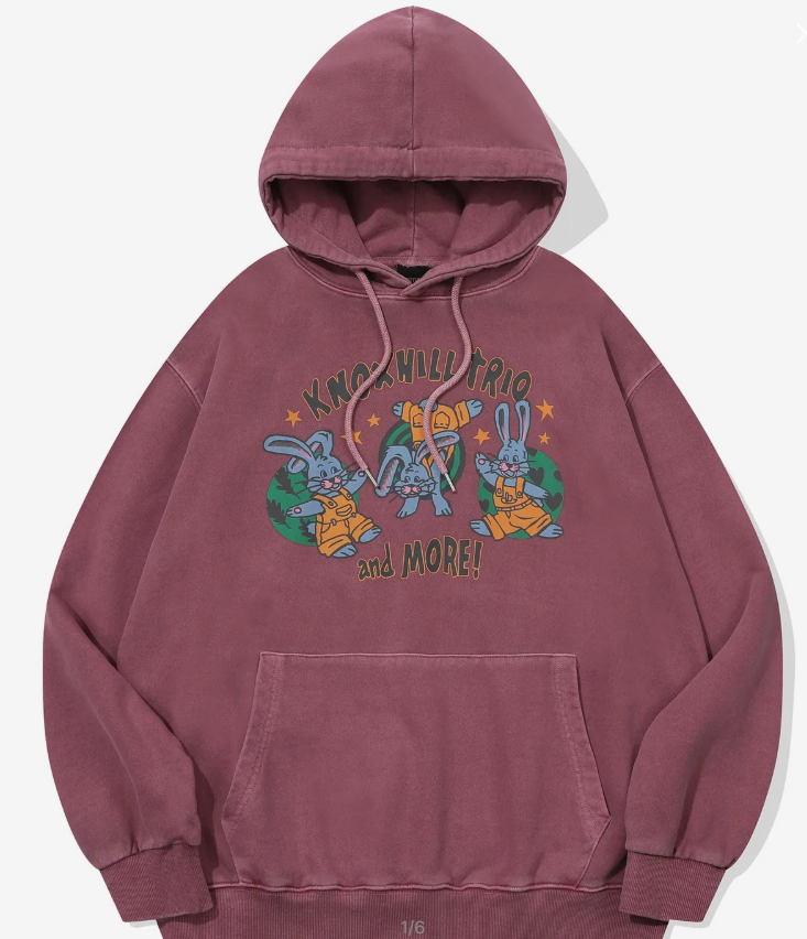 CPGN STUDIO / Noxheel Pigment Hoodie / Dusty Pink /  JUL25