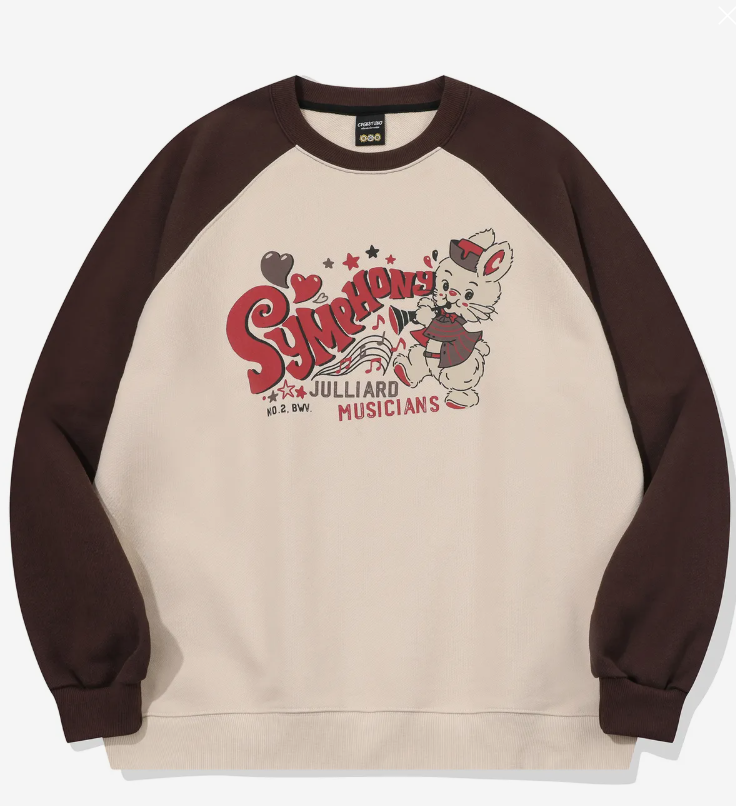 CPGN STUDIO / Symphony Reglan Sweatshirt / Brown /   JUL25