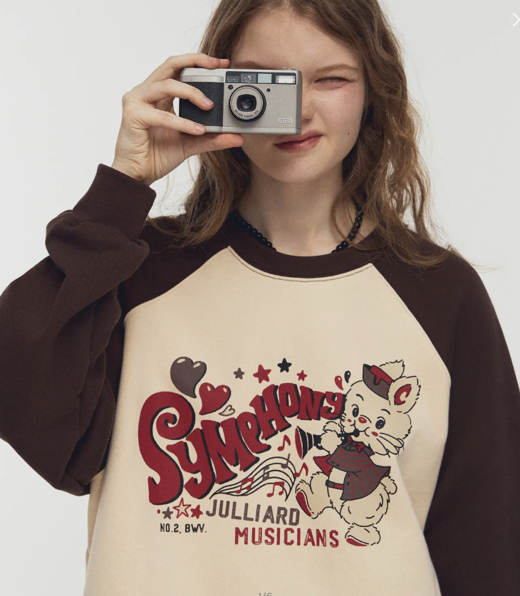 CPGN STUDIO / Symphony Reglan Sweatshirt / Brown /   JUL25