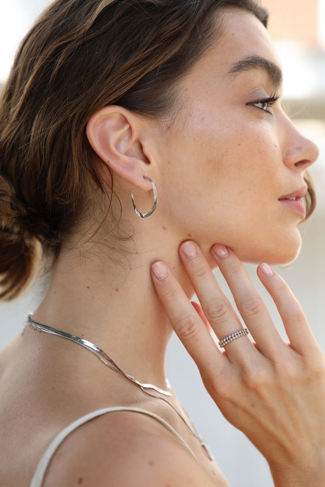 Waekura Necklace Sohanne Palladium  (WA58)