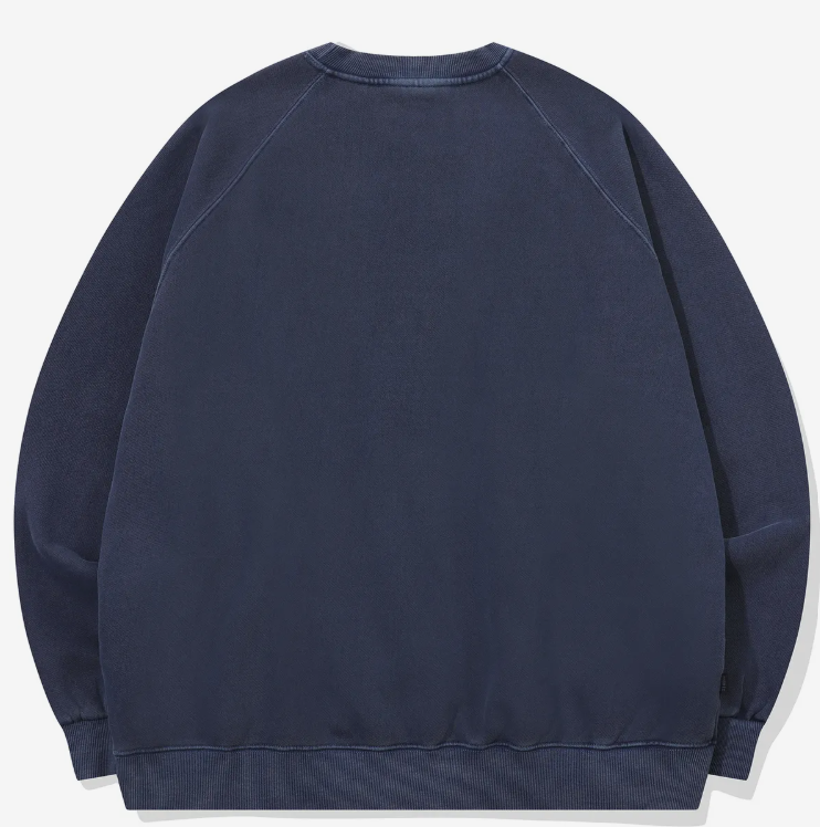 CPGN STUDIO / Cereal Reglan Pigment Sweatshirt / Dark Blue /  JUL25