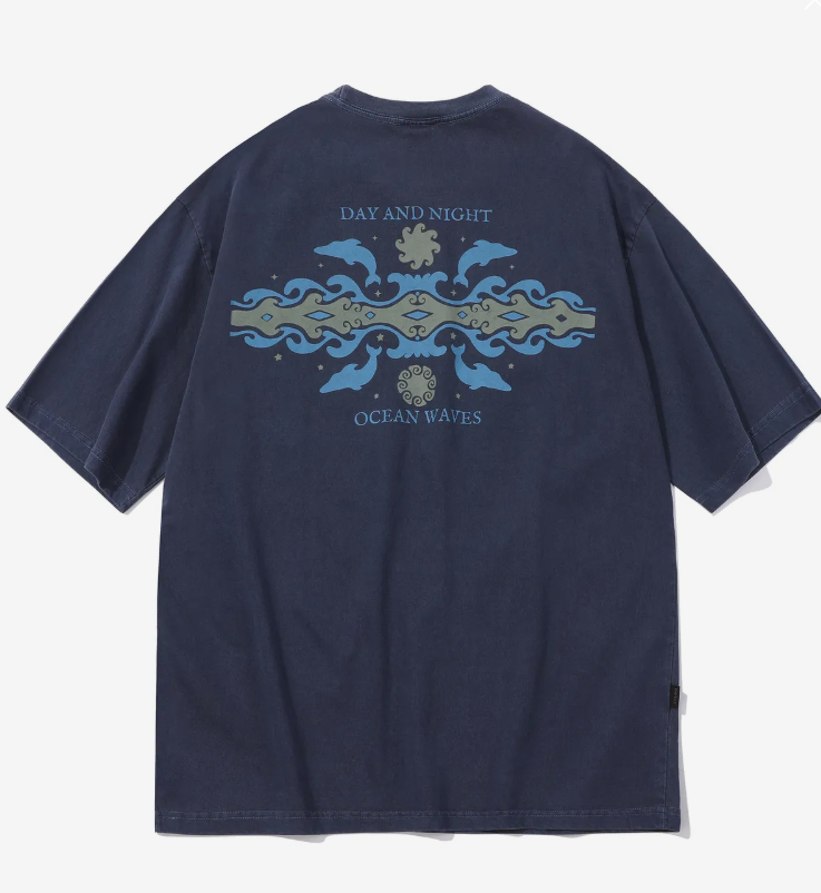 CPGN STUDIO / Day & Night Pigment Short T-shirt / Dark Blue /   JUL25