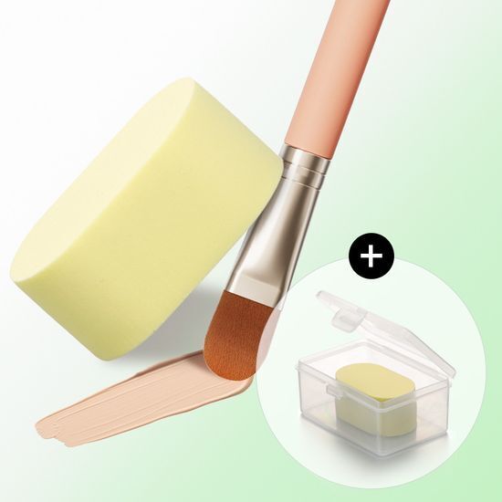 THE TOOL LAB 彈力水光拍拍粉撲 (大號雙效組)