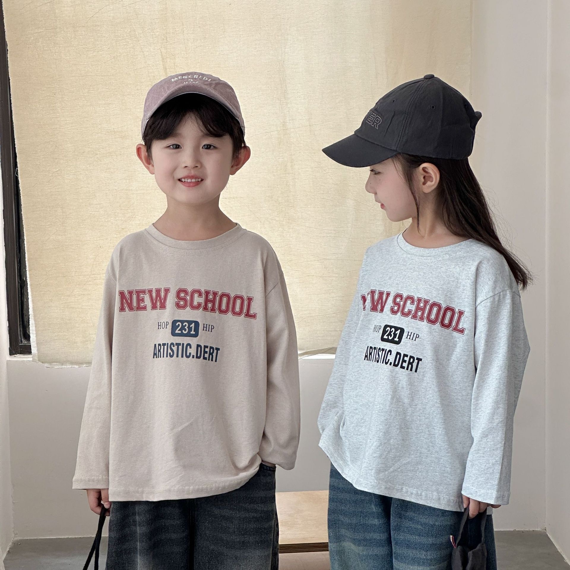 New school復古上衣