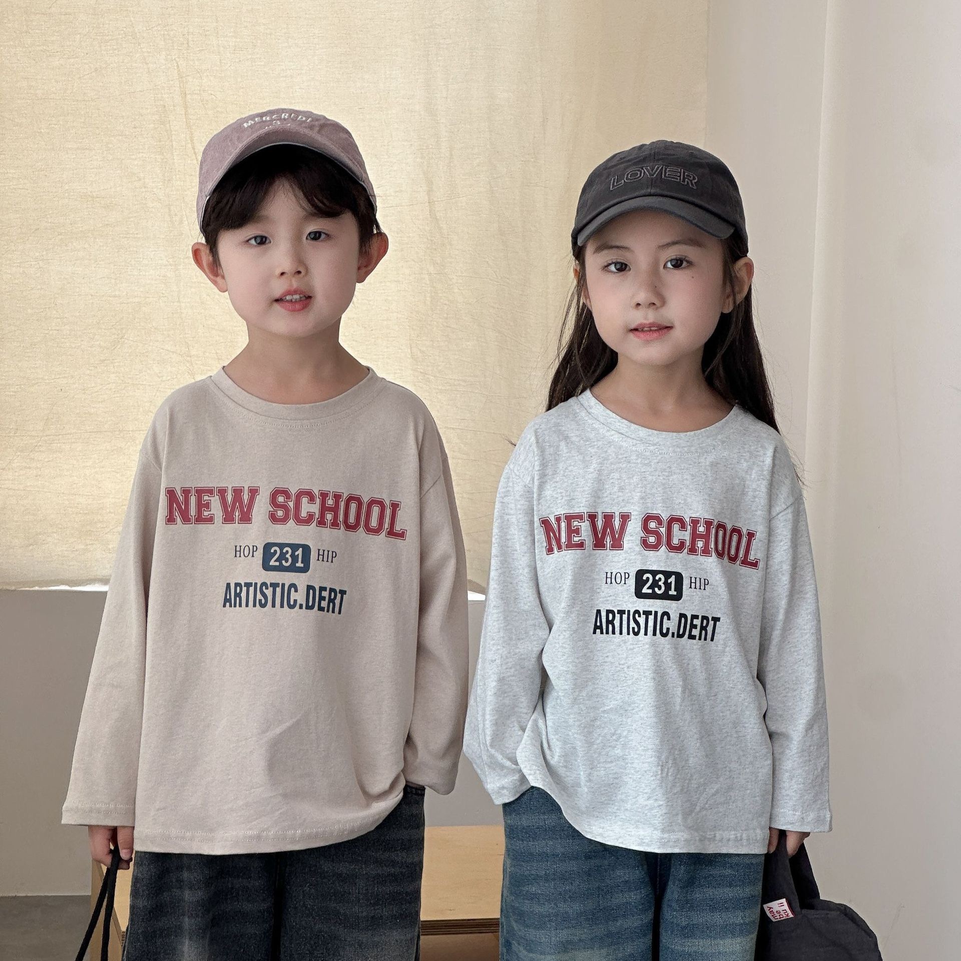New school復古上衣