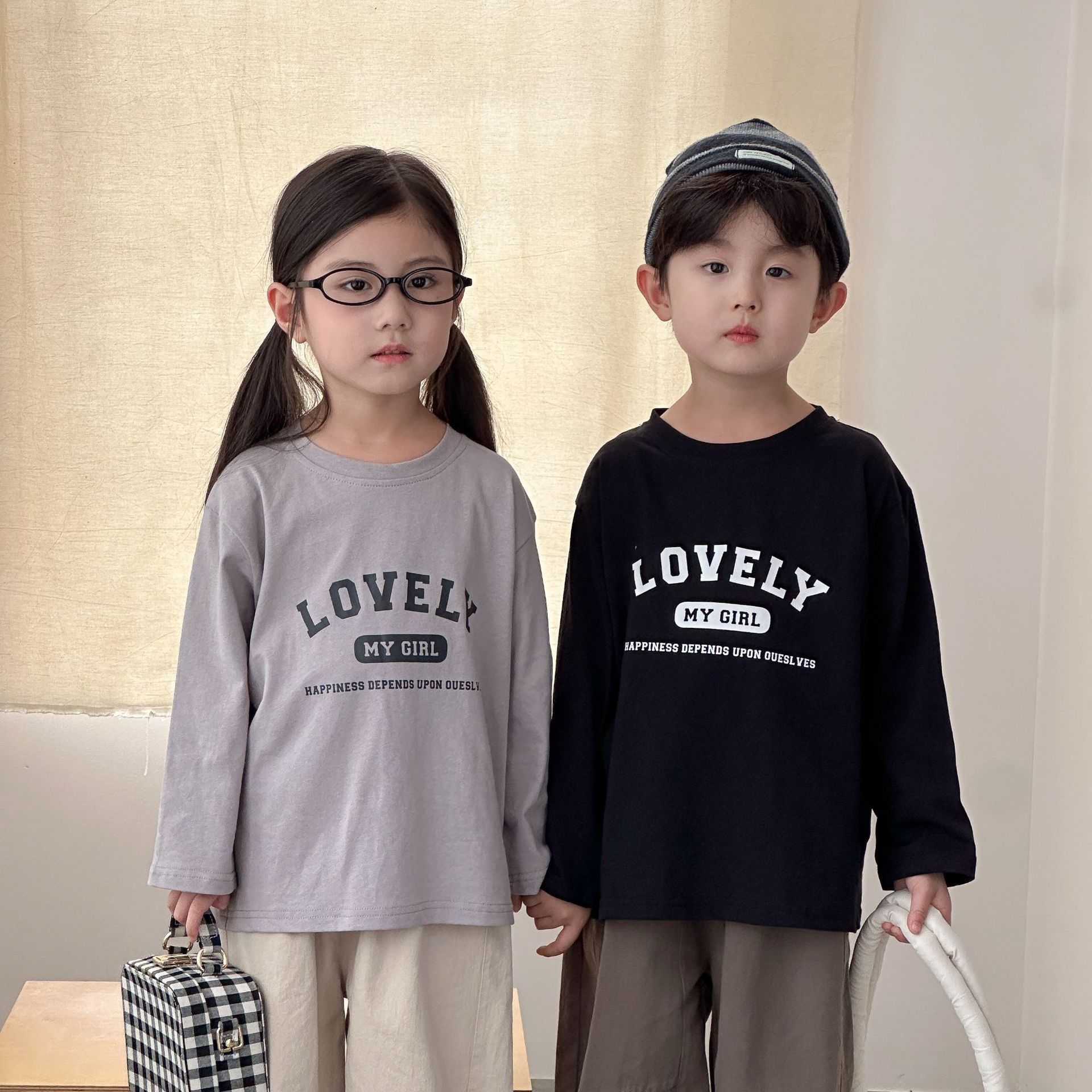 純棉lovely簡約上衣