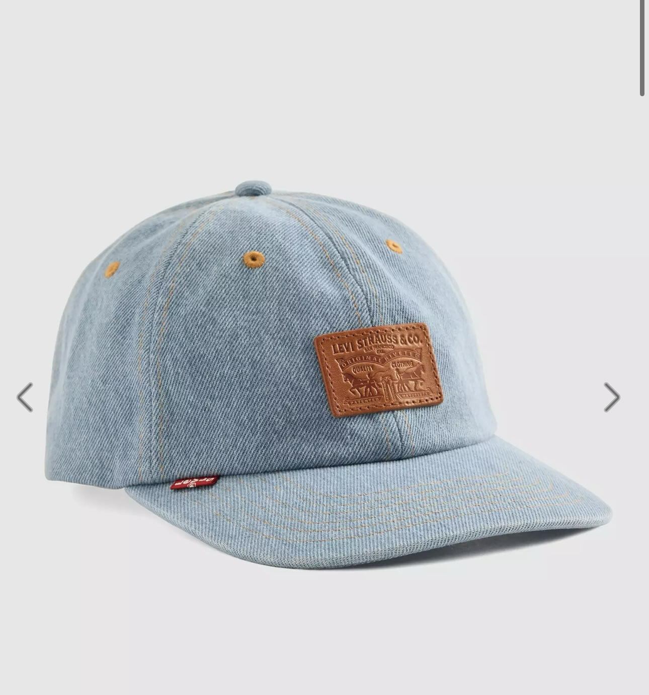 【直播】LL07121601 Levi’s 牛仔布帽