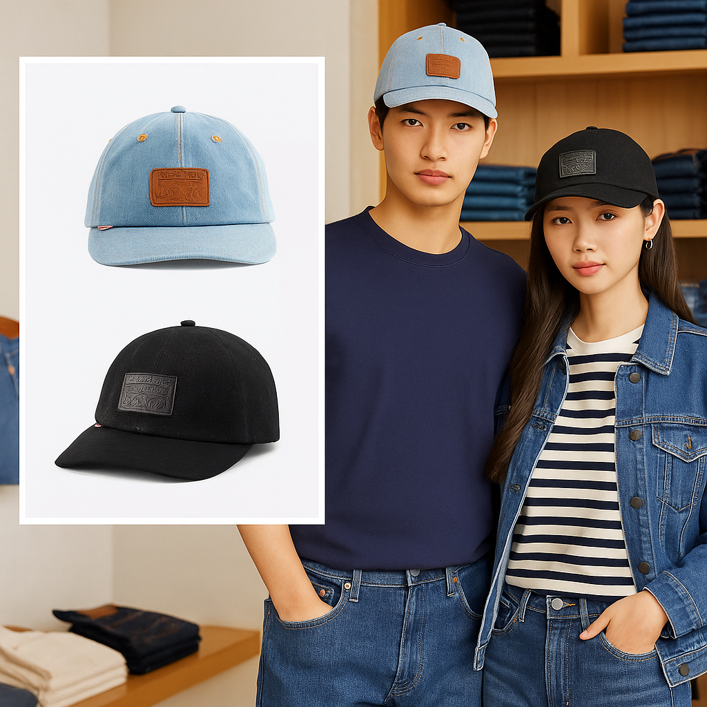 【直播】LL07121601 Levi’s 牛仔布帽