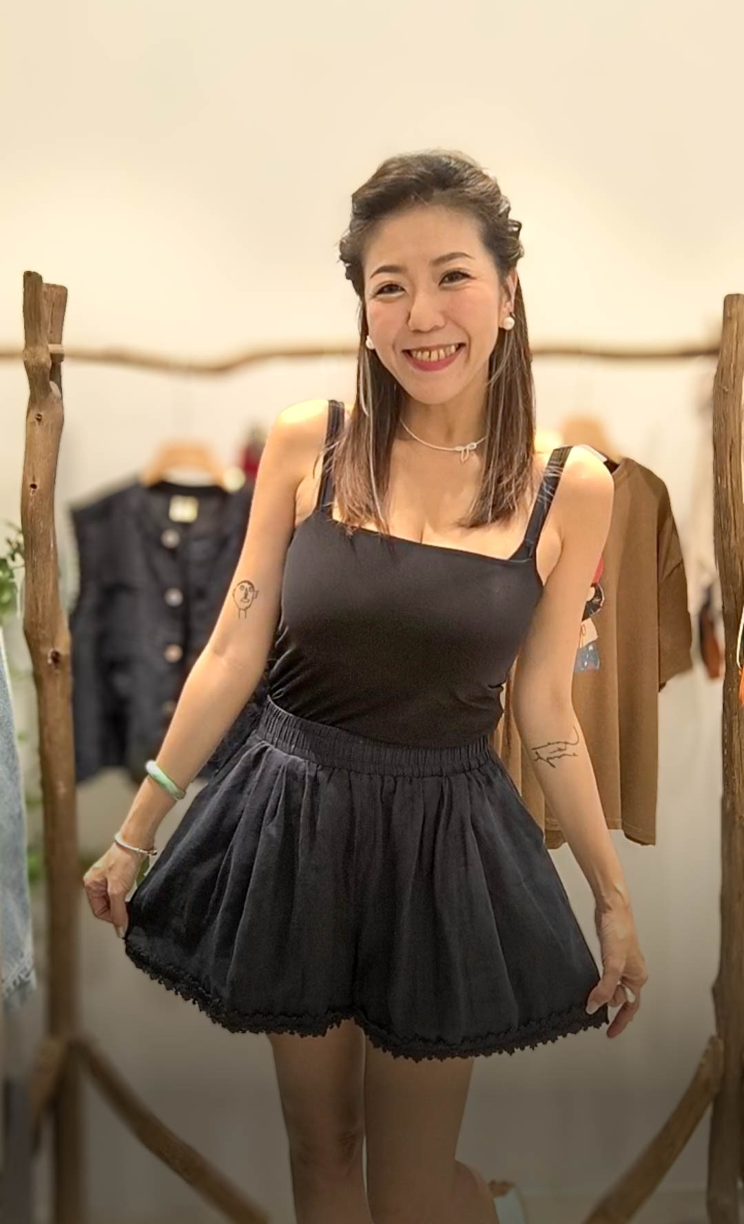 🥰PM_K5816   ▶️花邊短褲 👉W:106cm H:cm L:37cm