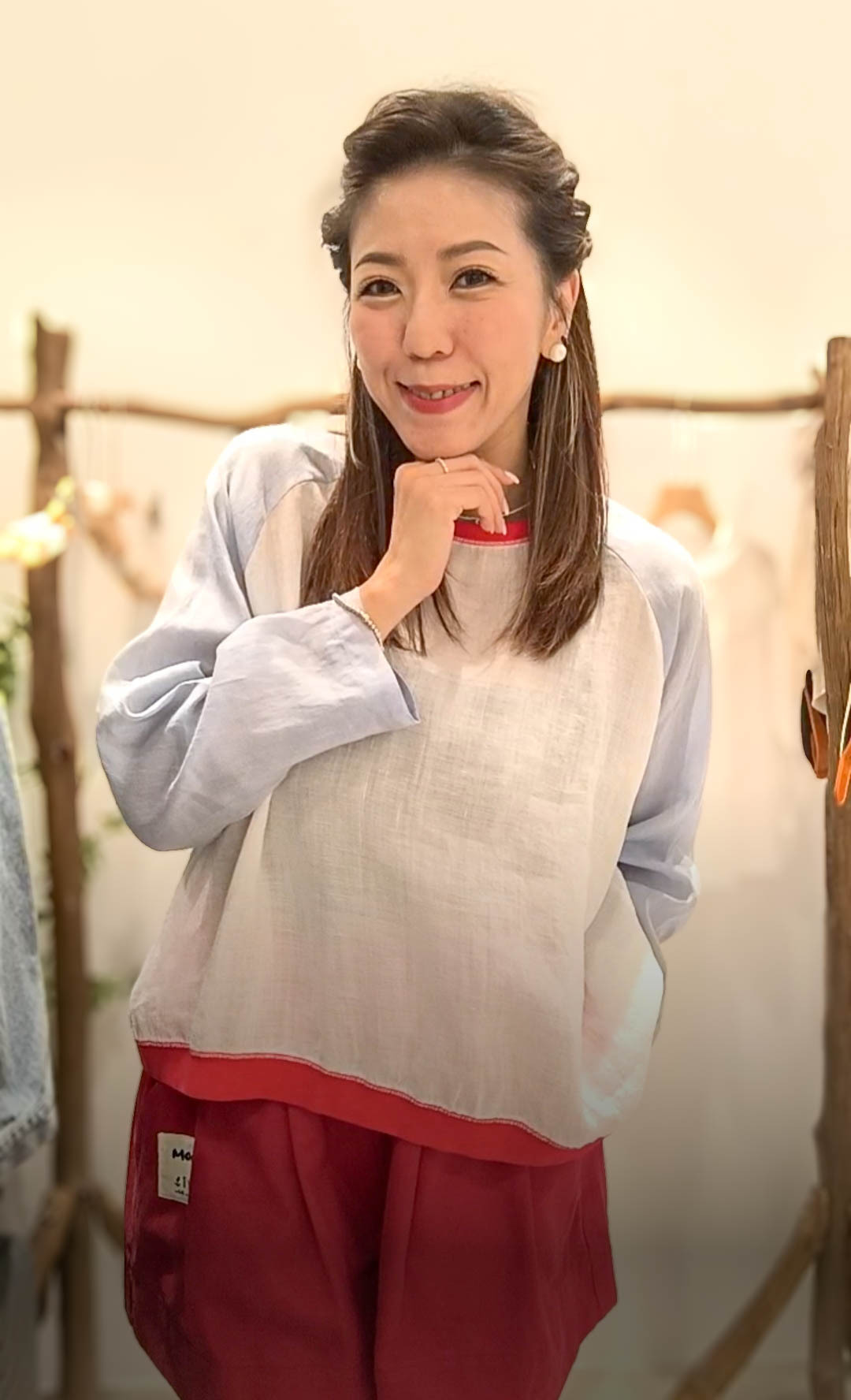 🥰PM_K5819  ▶️三色長袖上衣 👉B:124cm L:56/59cm