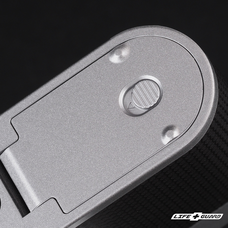 LIFE+GUARD 相機貼膜安裝示意，適用 FUJIFILM X-HF1 X half