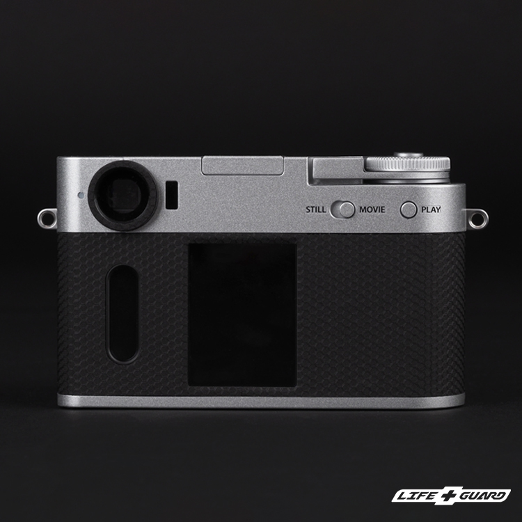 LIFE+GUARD FUJIFILM X-HF1 X half 相機貼膜背面展示圖