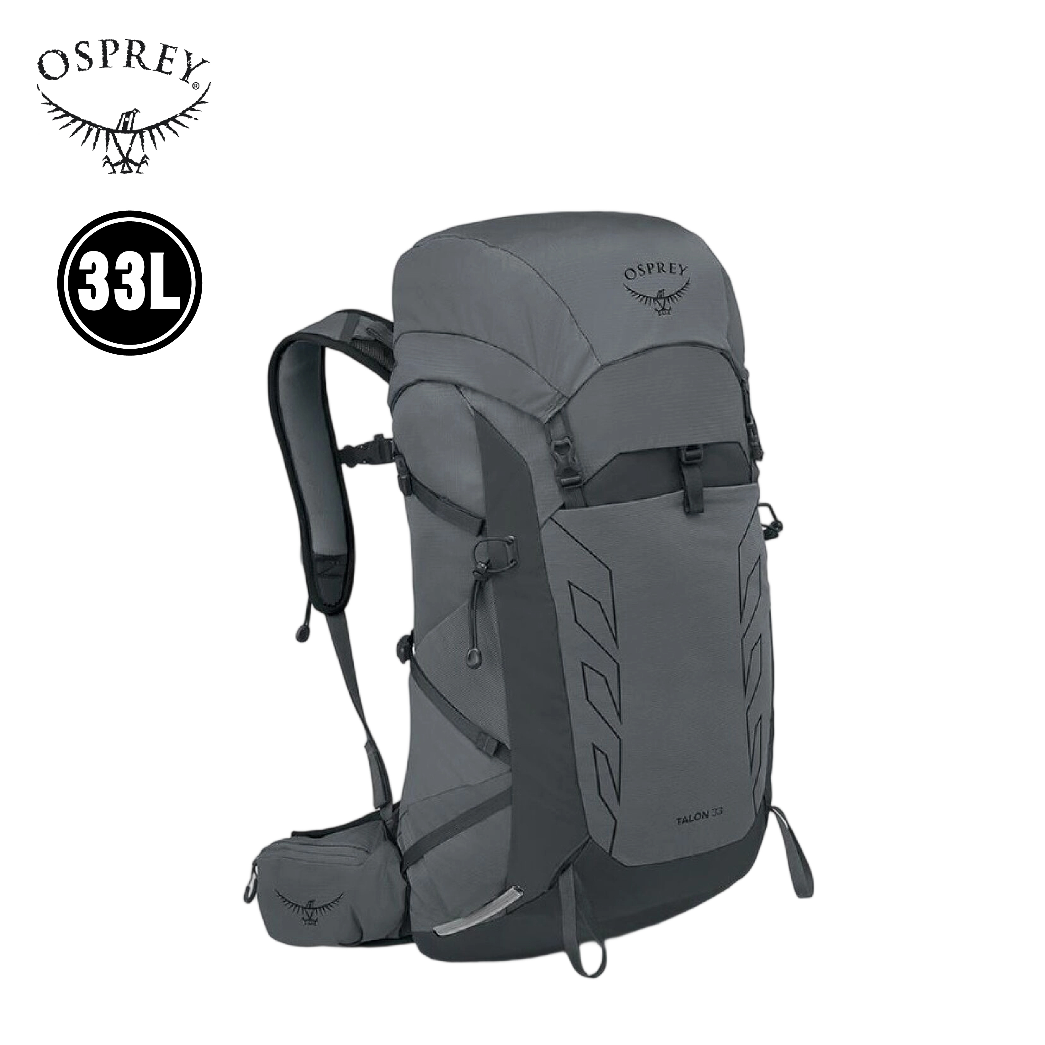 OSPREY 美國 Talon 33L 登山背包 (幻影深炭灰色)  72OS006779