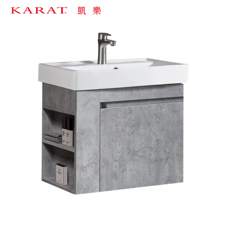 KARAT 米萊石悟防水浴櫃 62cm K-1741+KC-741CQN (R/L)