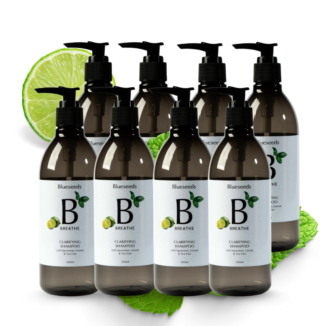 【箱購特惠】薄荷檸檬茶樹淨化洗髮露 350ml x 8入