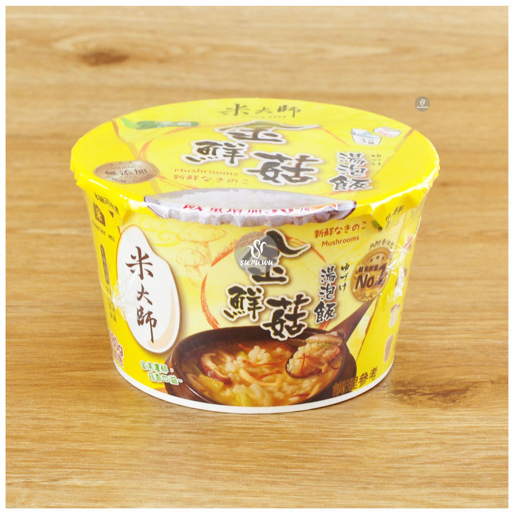 〔米大師〕湯泡飯-金鮮菇