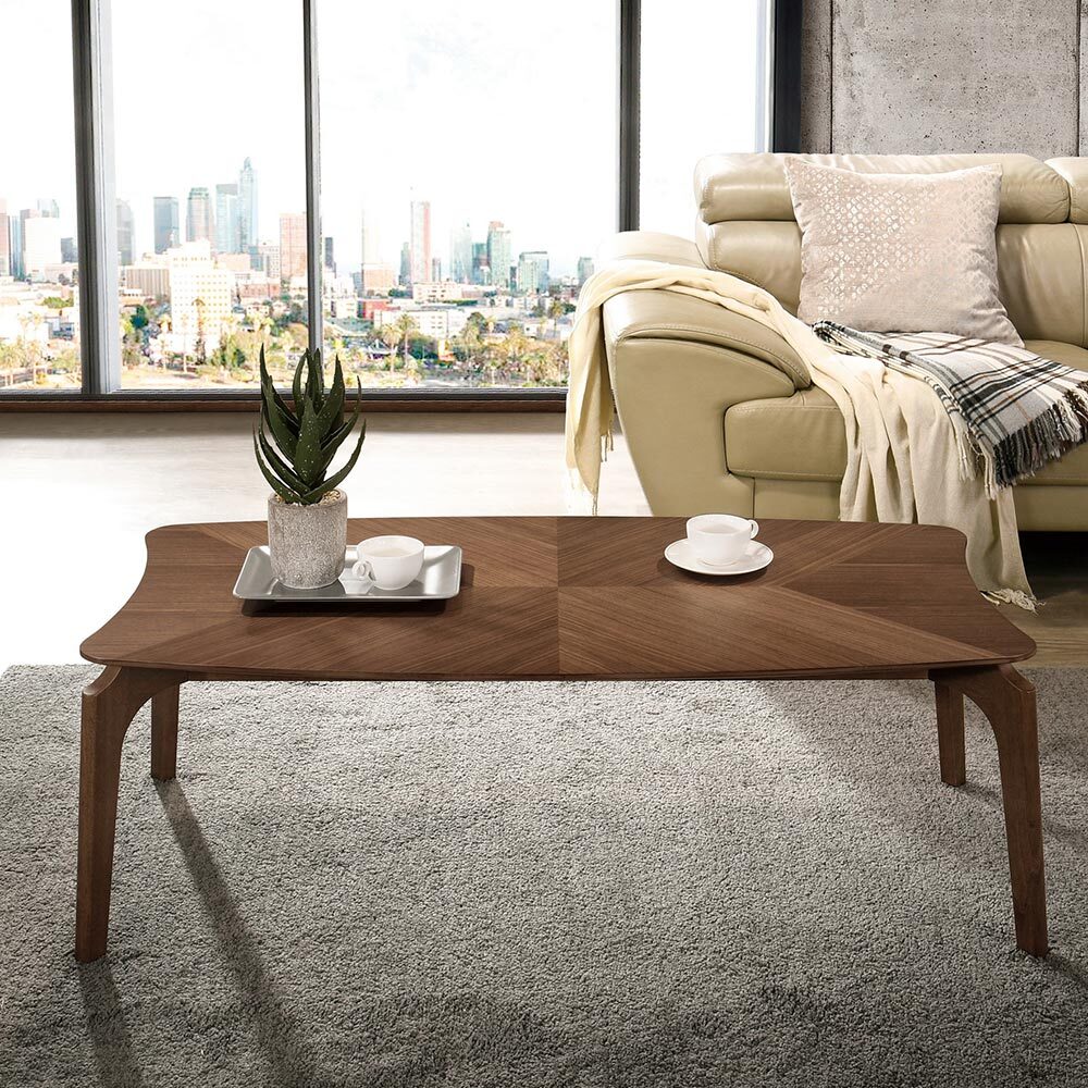 洛莉4尺簡約造型大茶几