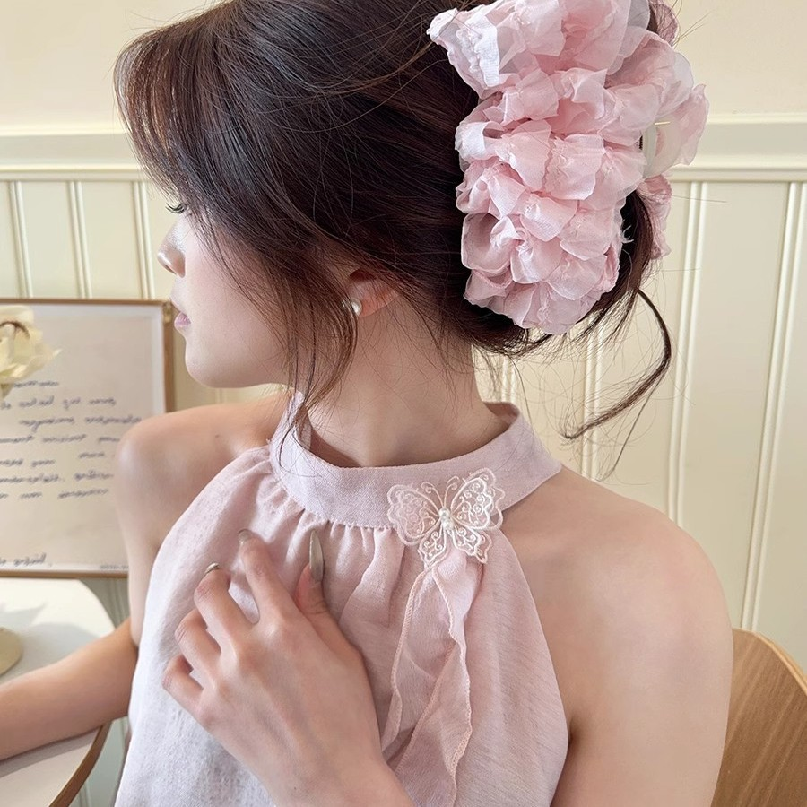 Fairy Cloud-Like Puffy Hair Claw Clip