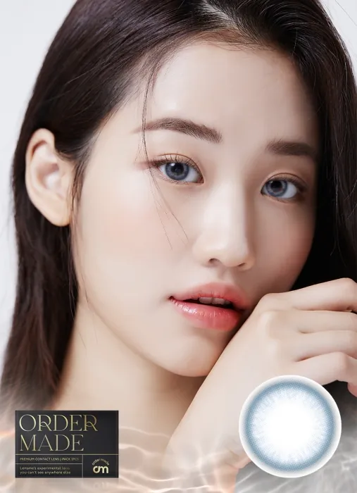Lensme Ordermade Limited Curinkle Blue｜月拋彩妝隱形眼鏡｜每盒2片
