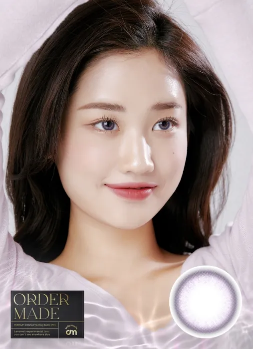 Lensme Ordermade Limited Curinkle Violet｜月拋彩妝隱形眼鏡｜每盒2片
