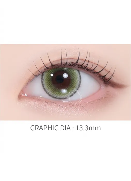 Lensme Ordermade Limited Mebling Olive｜月拋彩妝隱形眼鏡｜每盒2片