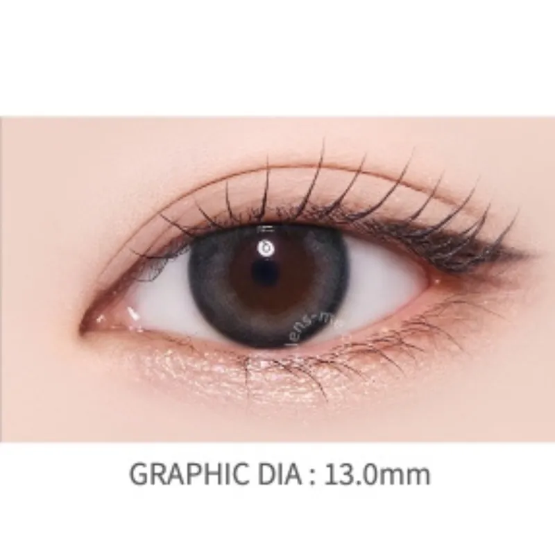 Lensme Lovable Mini 1 Month Gray｜月拋彩妝矽水凝膠隱形眼鏡｜每盒2片