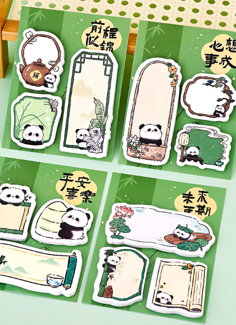 熊貓組合便利貼 A2582