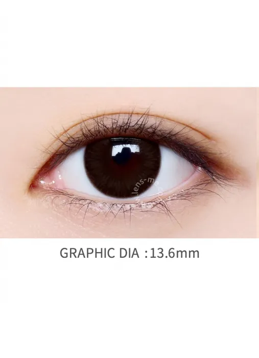 Lensme Louis Shine Romeo Choco｜月拋彩妝矽水凝膠隱形眼鏡｜每盒2片