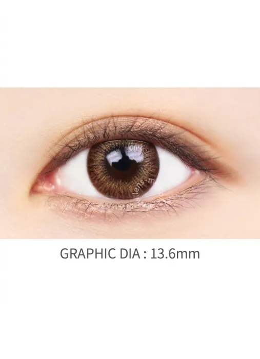 Lensme Louis Shine Romeo Brown｜月拋彩妝矽水凝膠隱形眼鏡｜每盒2片