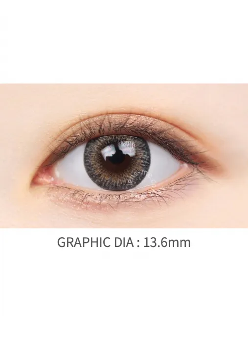 Lensme Louis Shine Romeo Gray｜月拋彩妝矽水凝膠隱形眼鏡｜每盒2片