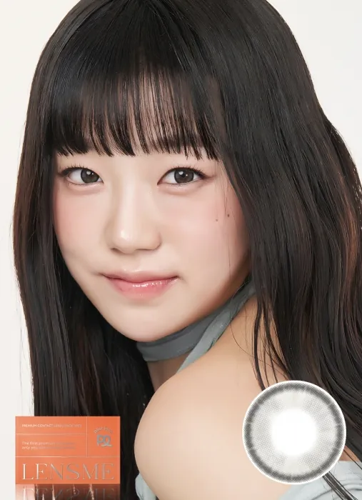 Lensme Moonlet Gray｜月拋彩妝隱形眼鏡｜每盒2片