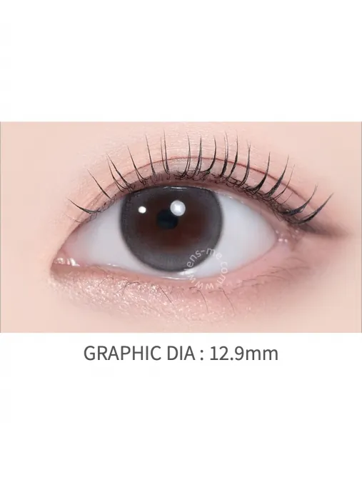 Lensme Sulia Gray｜月拋彩妝隱形眼鏡｜每盒2片