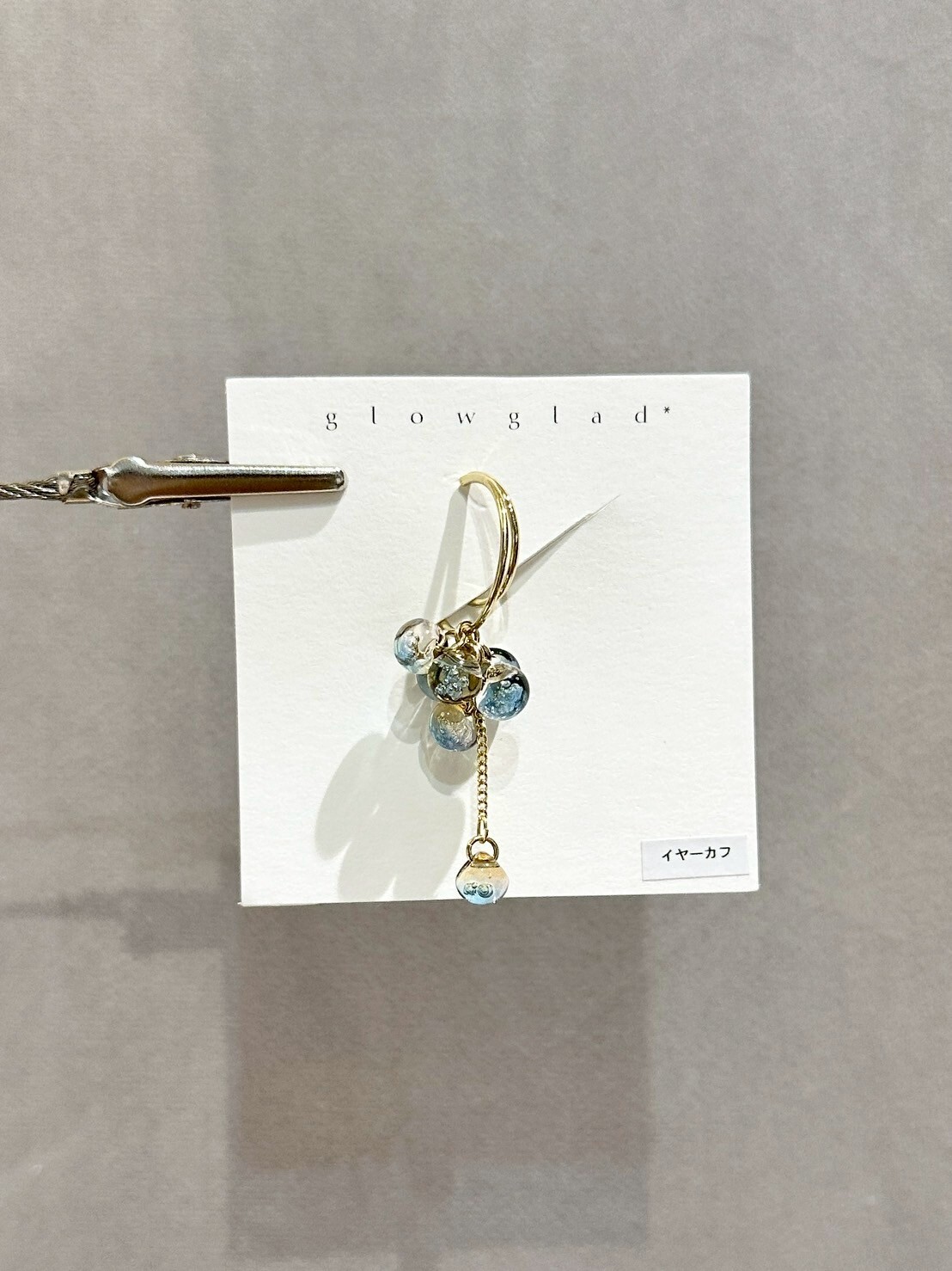 [glowglad] bubble 耳骨夾 | 藍色 | NO.69