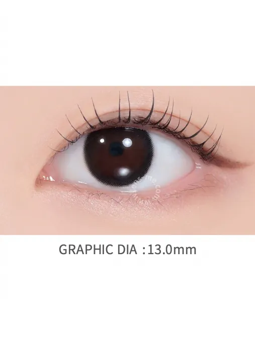 Lensme Holoris Plus Asianfit Black｜月拋彩妝隱形眼鏡｜每盒2片