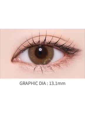 Lensme Sharte Brown｜月拋彩妝矽水凝膠隱形眼鏡｜每盒2片