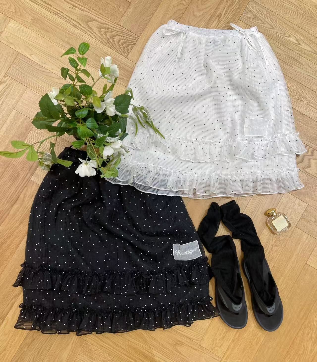 🥰PM_K2720  ▶️點點短裙 👉W:cm H:cm L:cm👈