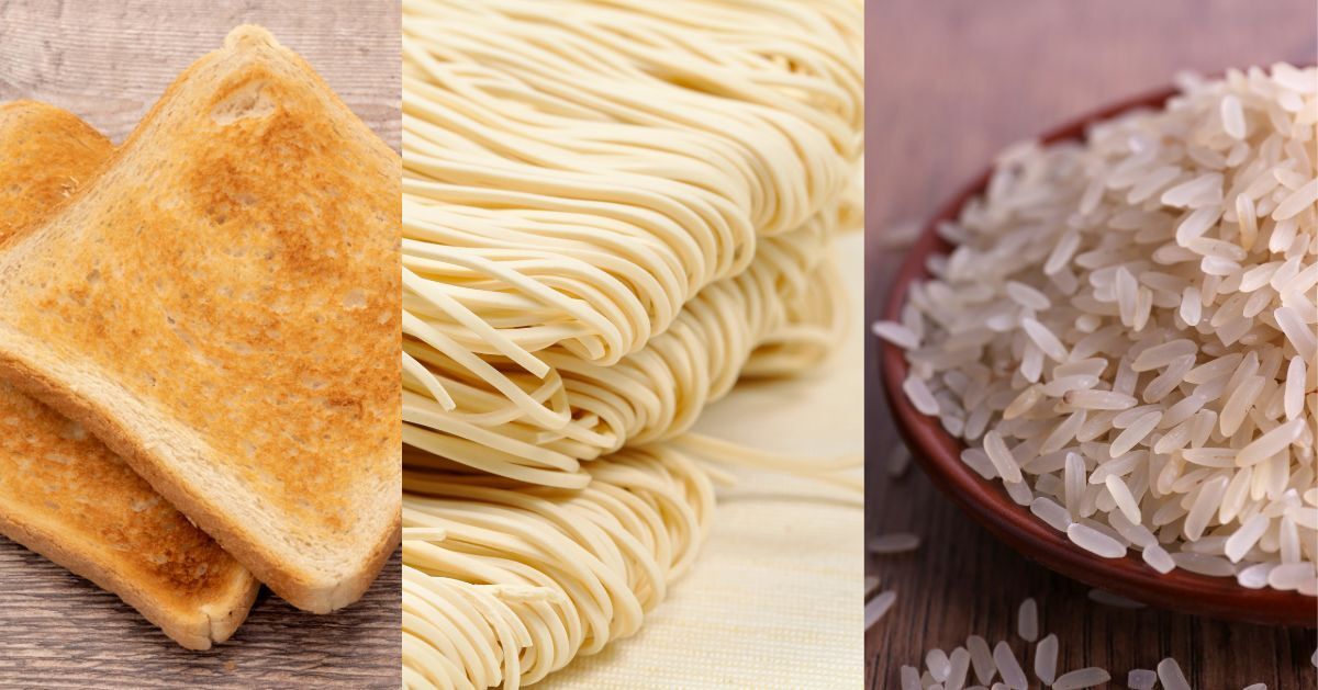 吐司的3倍、麵條的5倍、白飯的14倍，全穀燕麥的膳食纖維比你想的還豐富