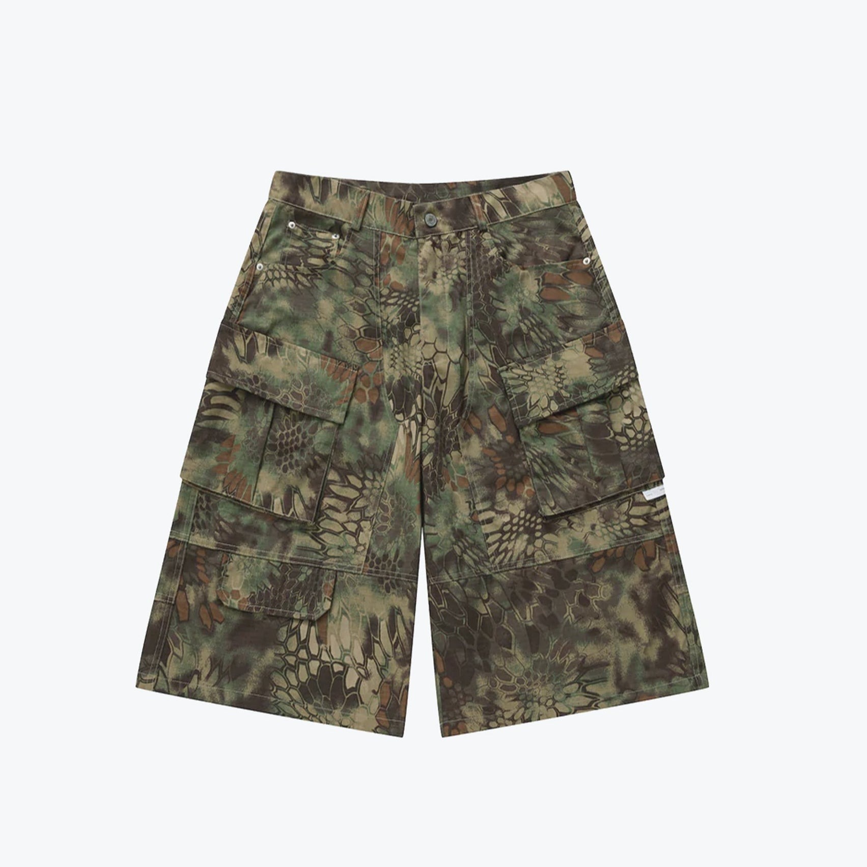 SENSE Snake Print Carpi Pants