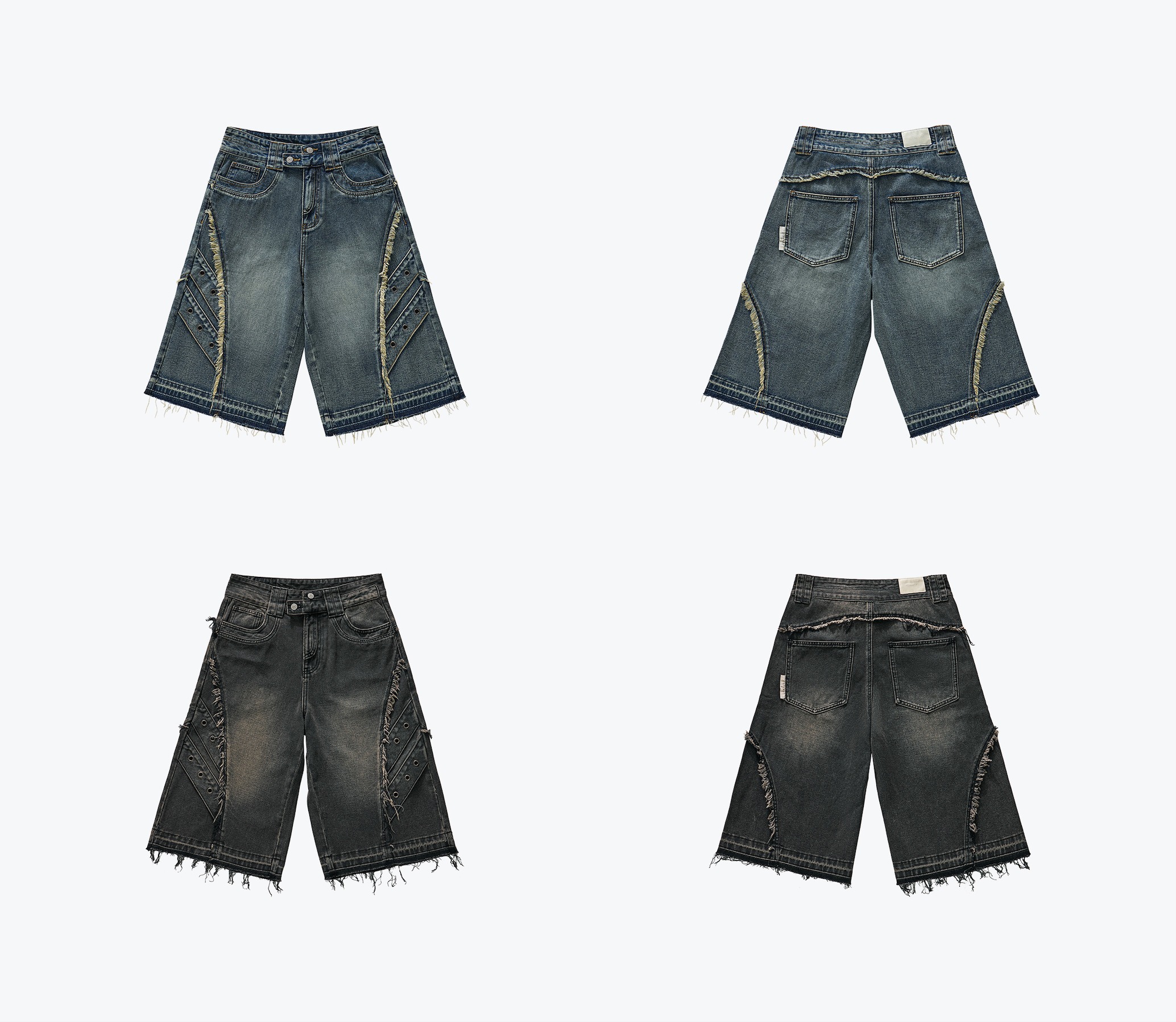 SENSE Twist Seam Carpi Pants