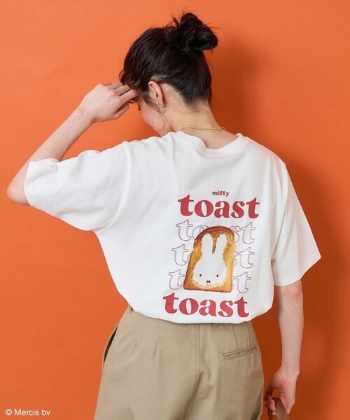 FREAK’S STORE / Miffy Toast Print T-shirt