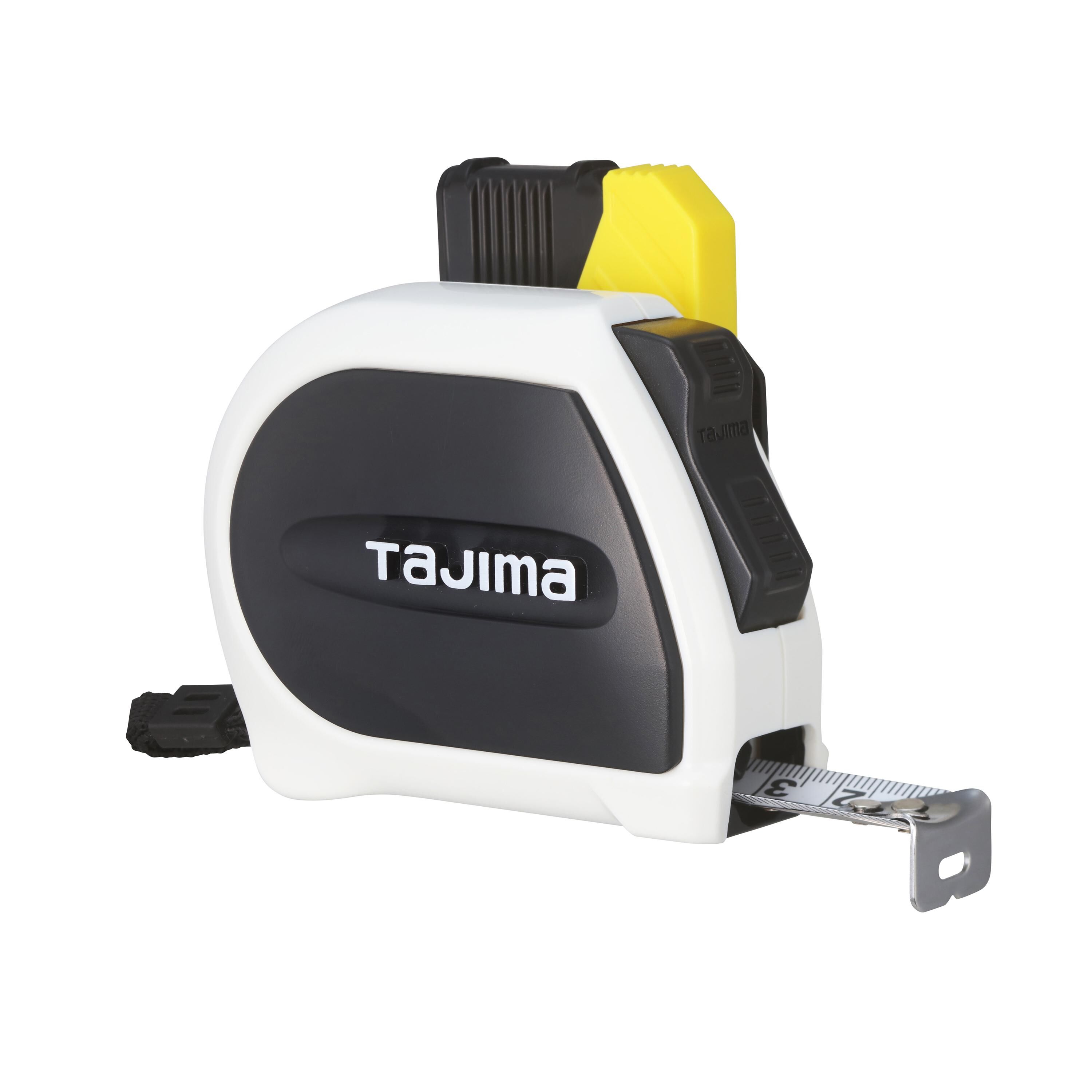 TAJIMAT自動固定附安全扣魯班捲尺 STD 5.5*19 SFSSS1955R-TW
