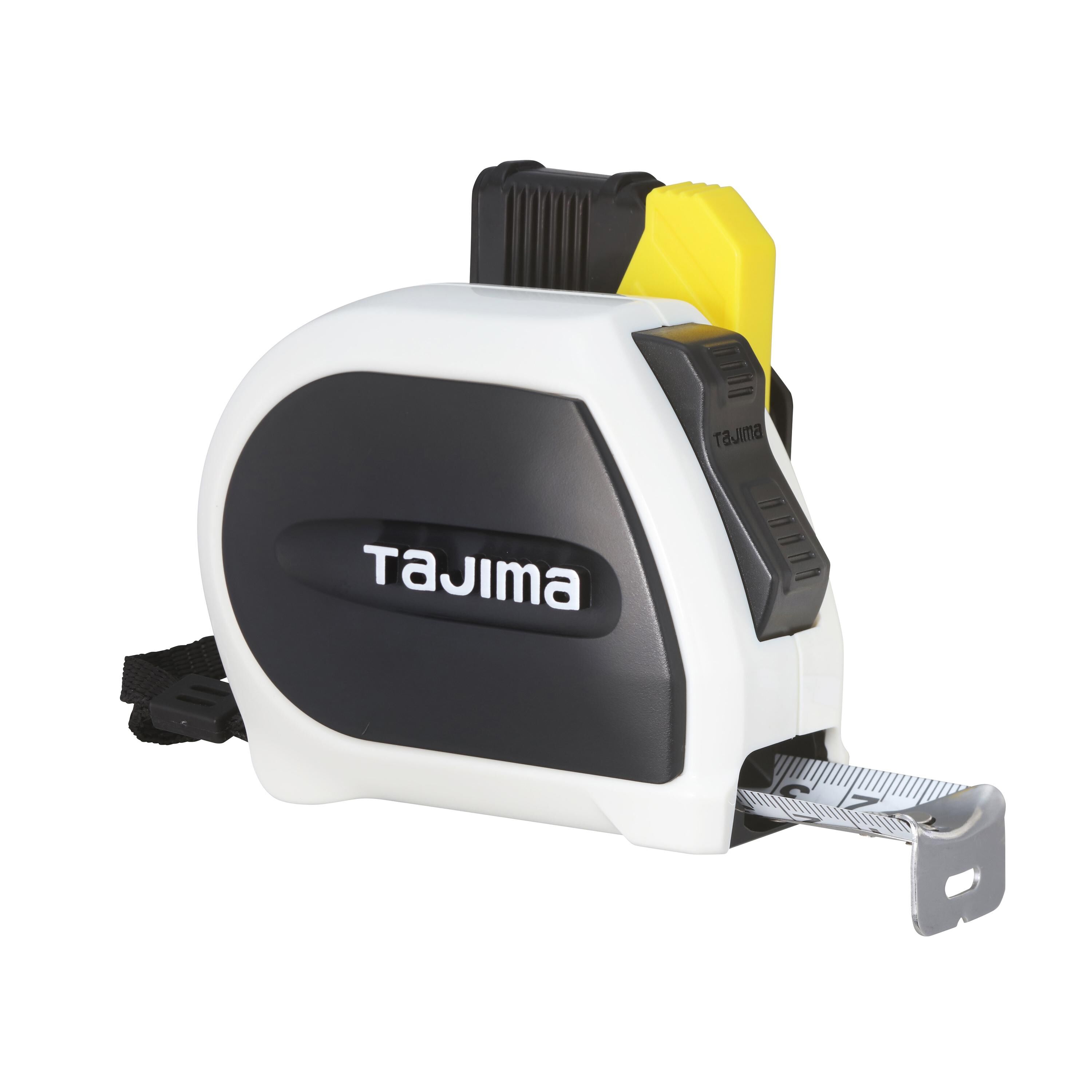 TAJIMAT自動固定附安全扣魯班捲尺 STD 5.5*25 SFSSS2555R-TW