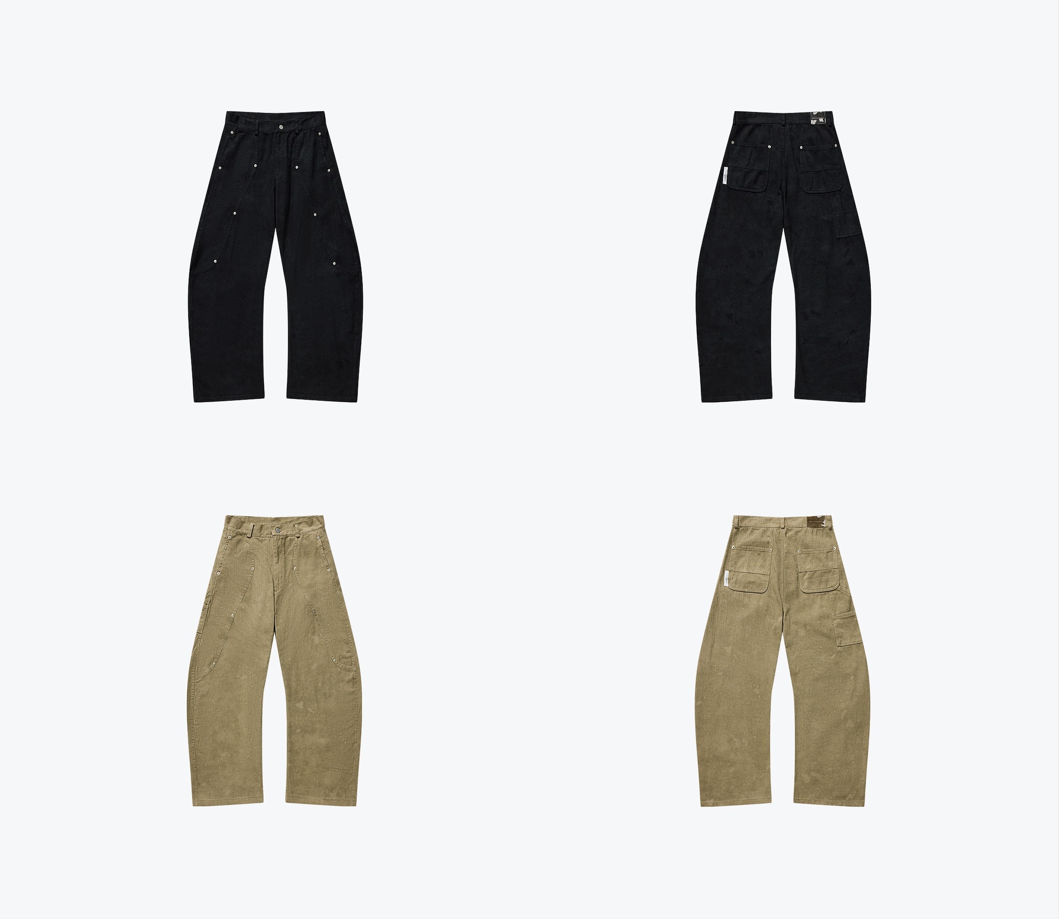 SENSE Curved Leg Trousers