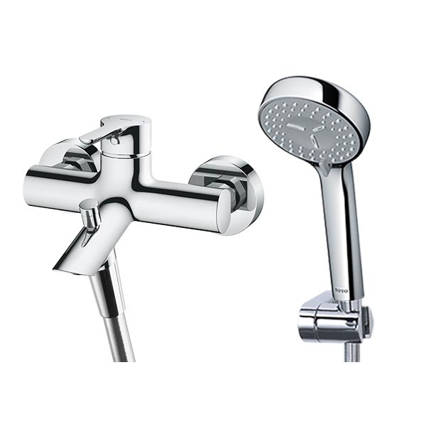 TOTO衛浴 淋浴用單槍龍頭 TBS01302P2A-S4