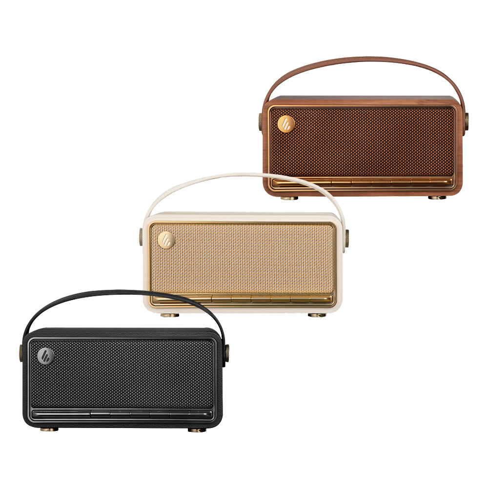 EDIFIER 漫步者 MP330 復古藍牙隨身音箱 串聯喇叭 台灣總代理保固