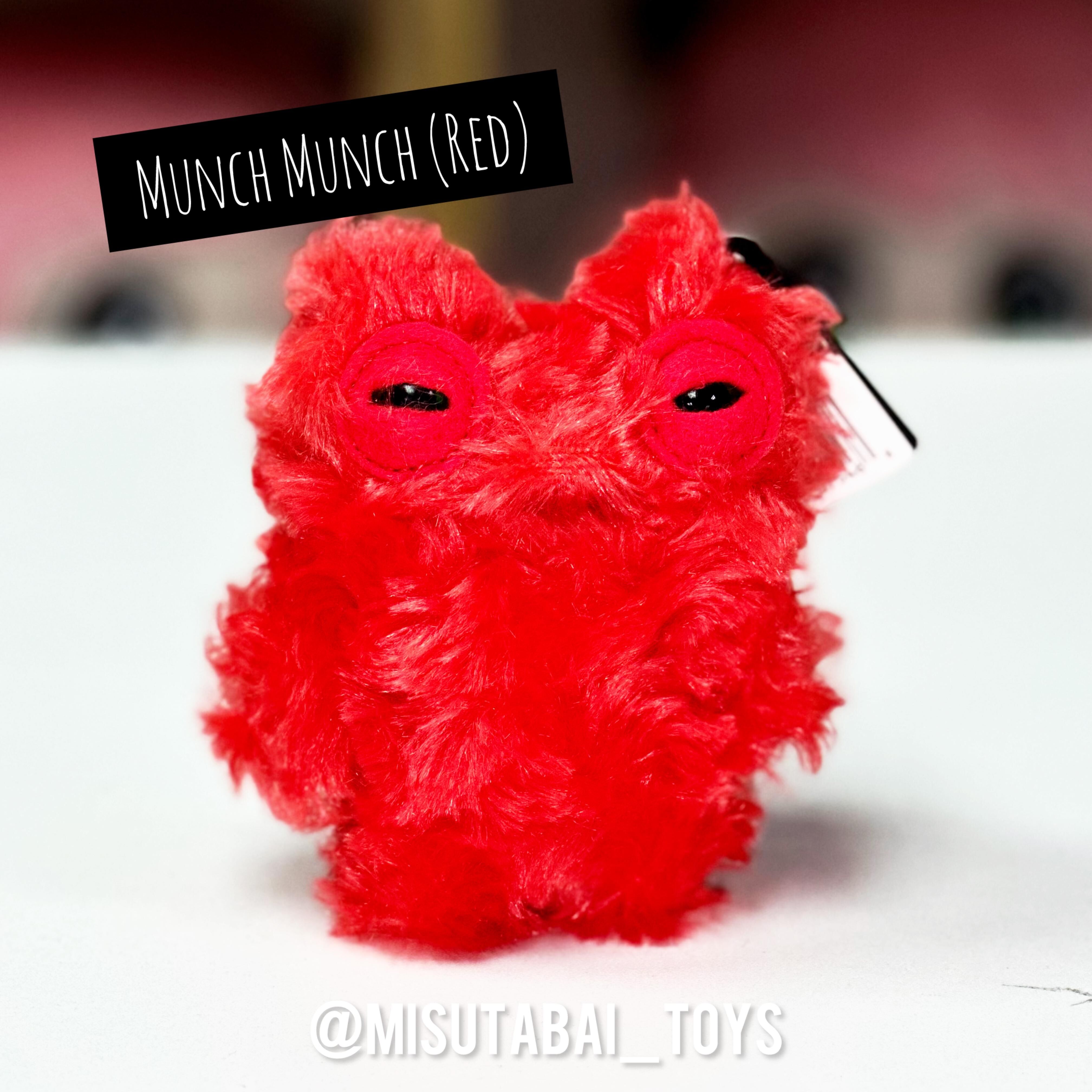 FG75413 Fuggler Key Ring S3 Munch Munch (Red)