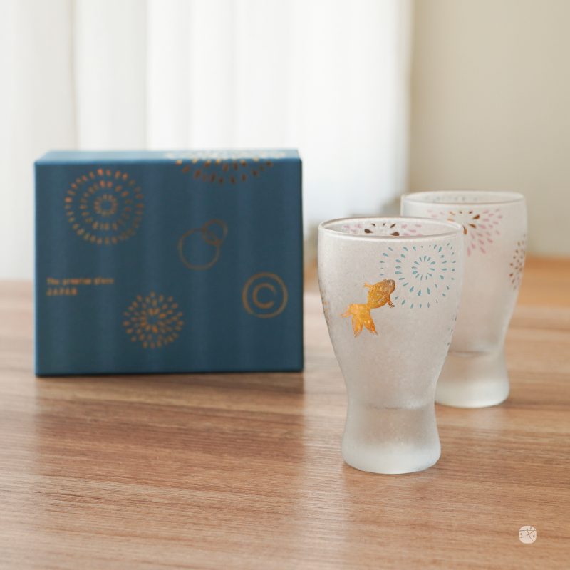日本｜《石塚硝子》金魚啤酒小杯組（二入）｜或者ORlifestyles
