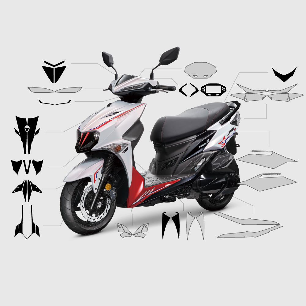 SYM JET SL+ SUPERC｜3M頂級犀牛皮保護膜