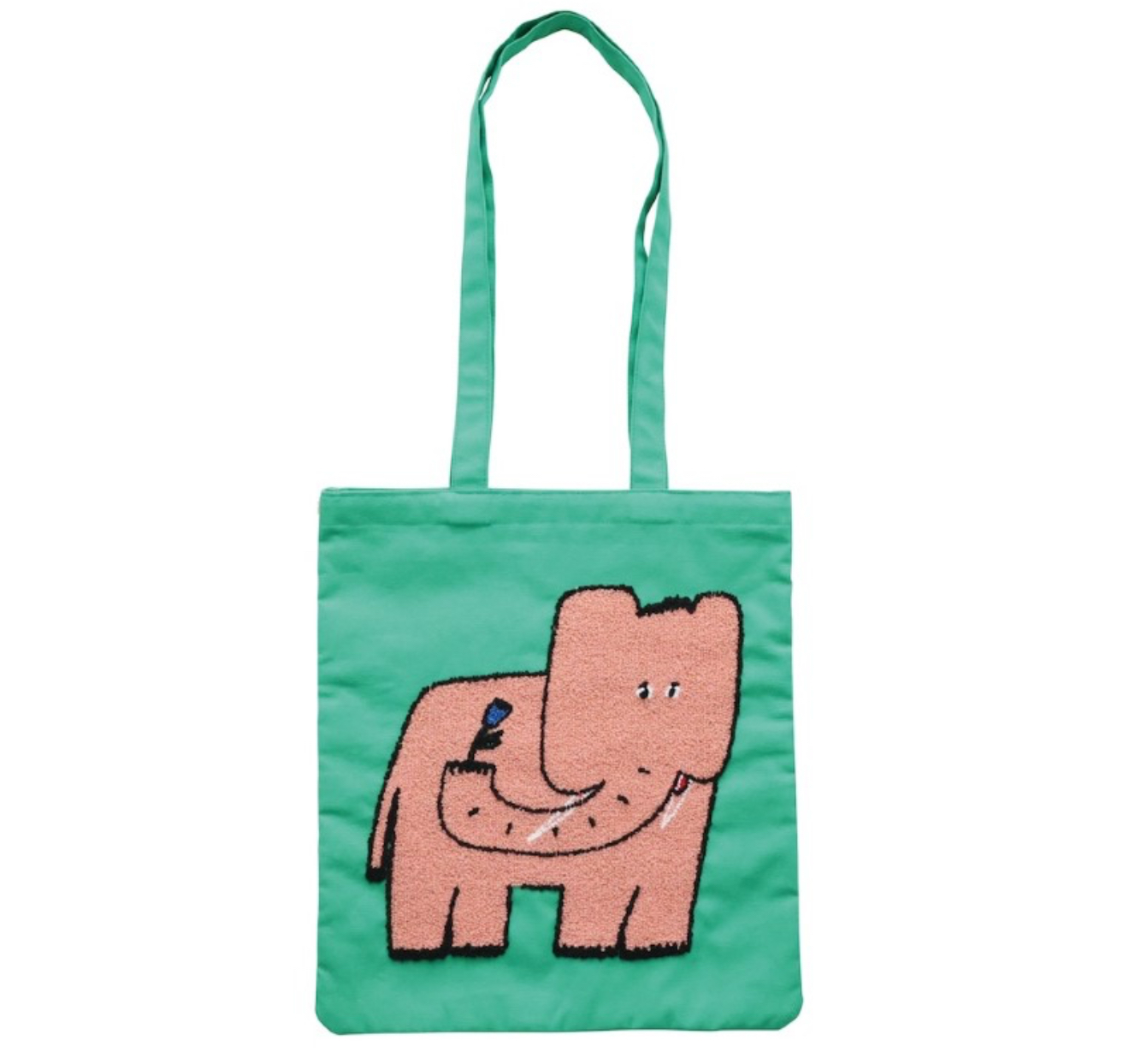 OLYA 蓬鬆長方形托特包