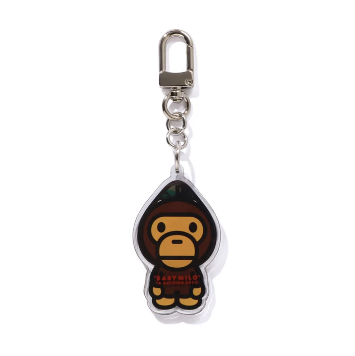 2025SS A BATHING APE BAPE KIDS MILO SHARK ACRYLIC KEYCHAIN 鯊魚外套 MILO 鑰匙圈 現貨 2L70382012